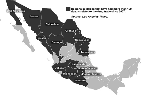 Mexican drug war has far reaching consequences
