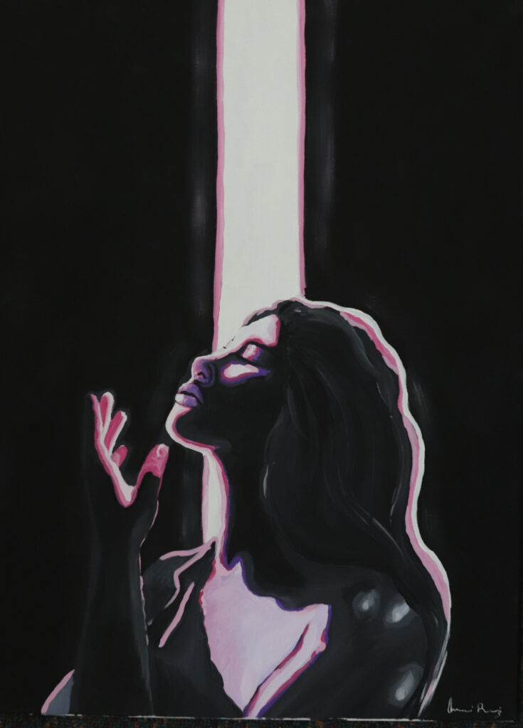 'Embracing the Light', Araceli Ruiz’ artwork. /Courtesy