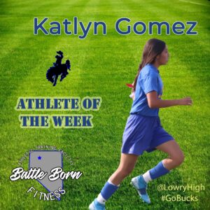 Katlyn Gomez Athlete of the Week