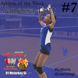 Vanessa Lott Athlete of the Week
