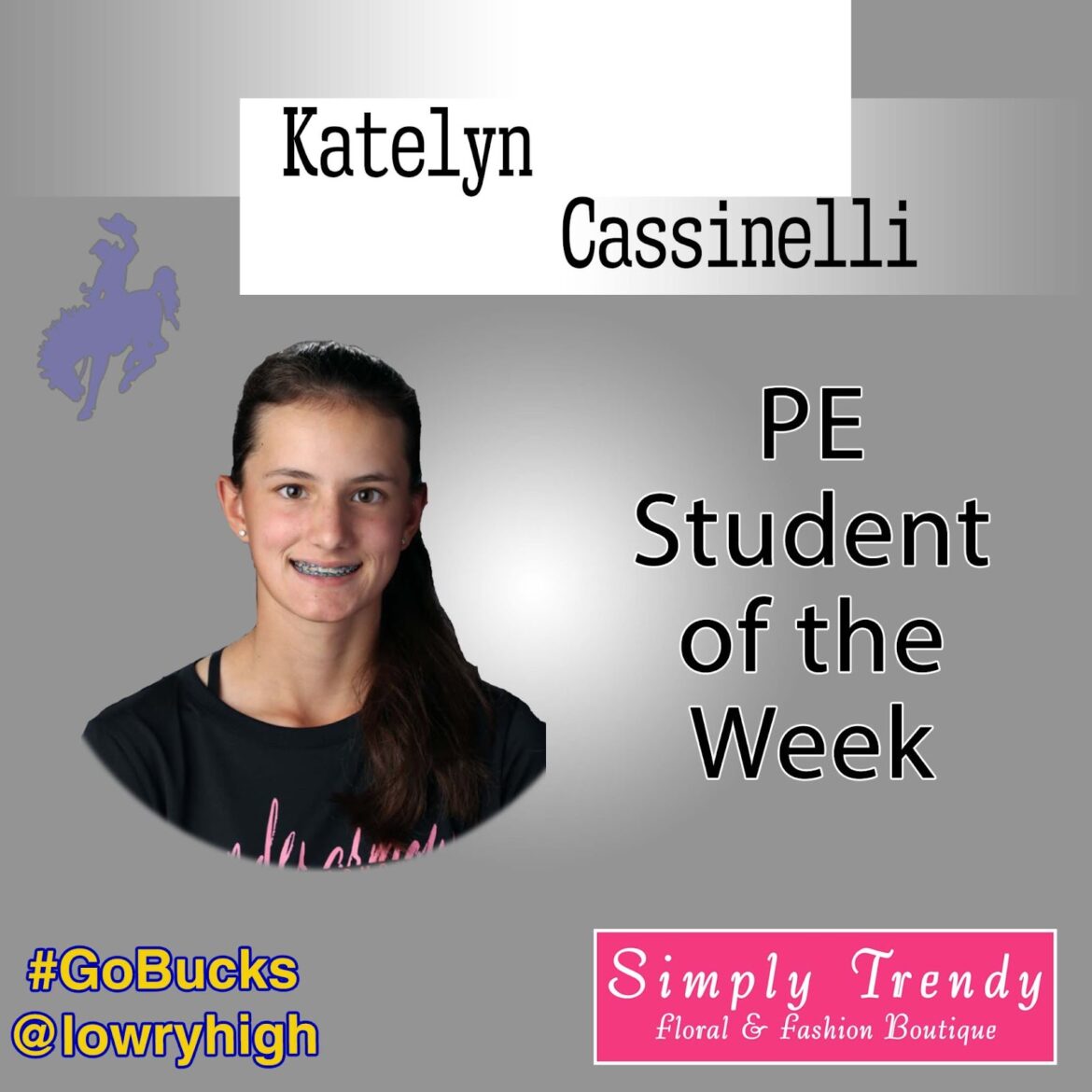 PE Student of the Week: Katelyn Cassinelli