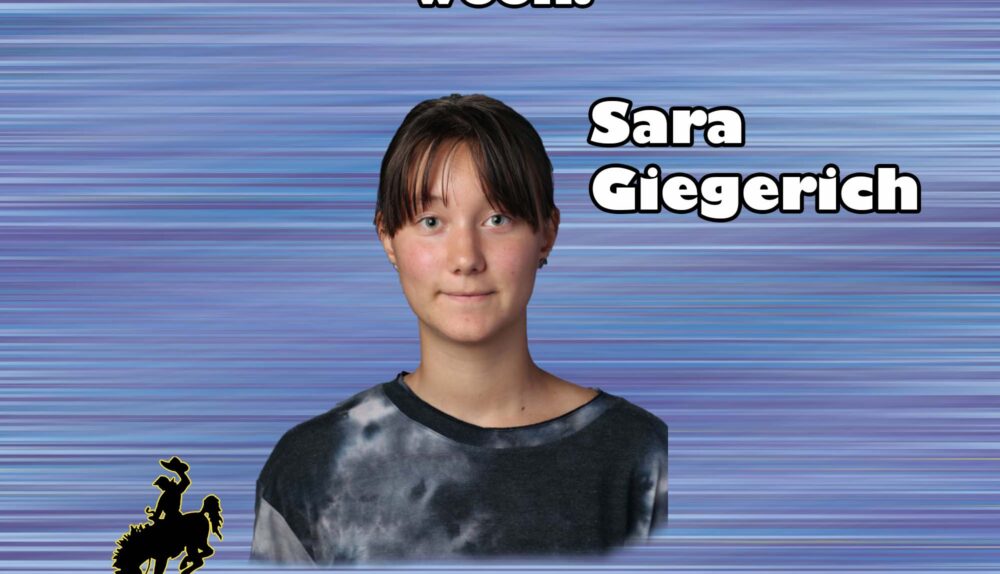 Sara Giegerich CTE Student of the Week
