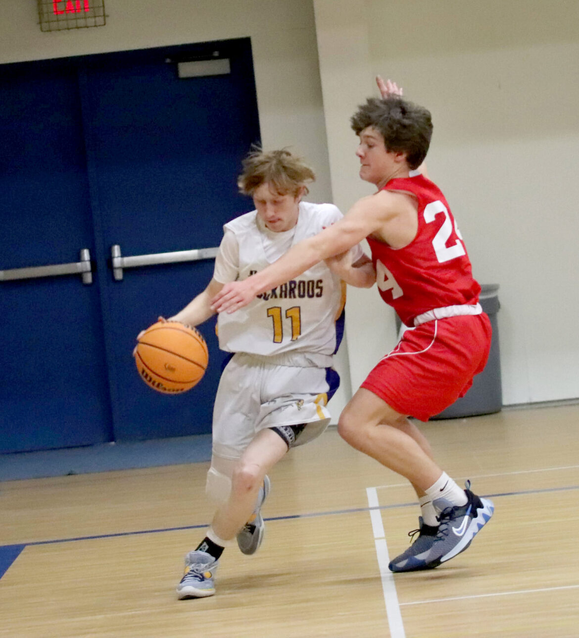 Freshman boys are on the court and thrilled to start first high school basketball season