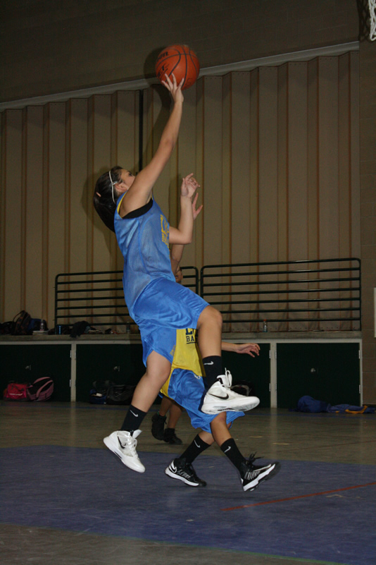 Freshman girl's basketball./ Jolyn Garcia • The Brand