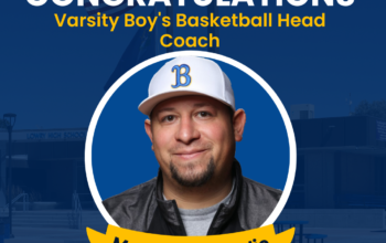 New boy's varsity basketball head coach Jesse Zamudio. /Lainey Novacek • The Brand