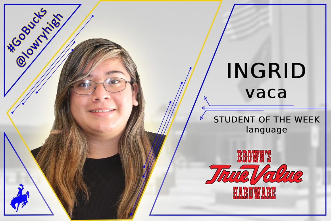 Foreign Language Student of the Week: Ingrid Vaca