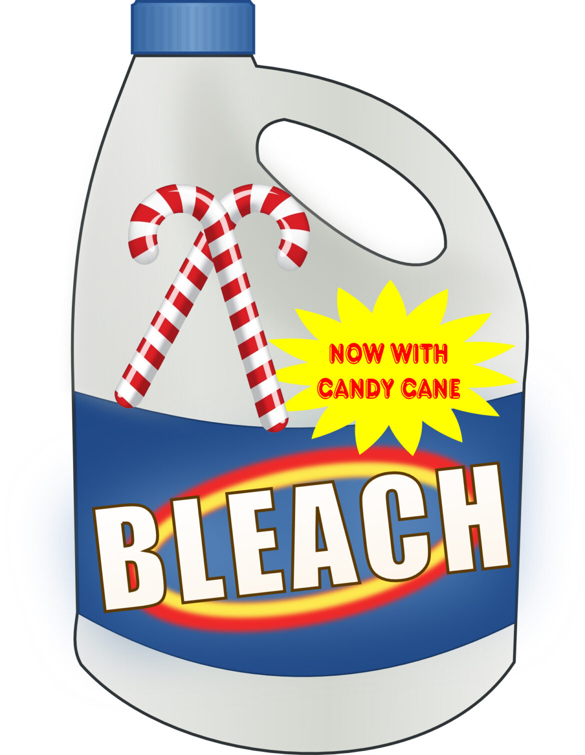 Fake News: Peppermint bleach spray for the holidays