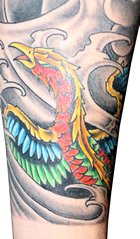 Example of Mr. Lucas' tattoos. /Ron Espinola • The Brand