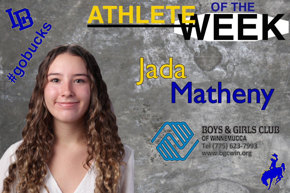 Coach Sean Cooney selects Jada Matheny as Athlete of the Week