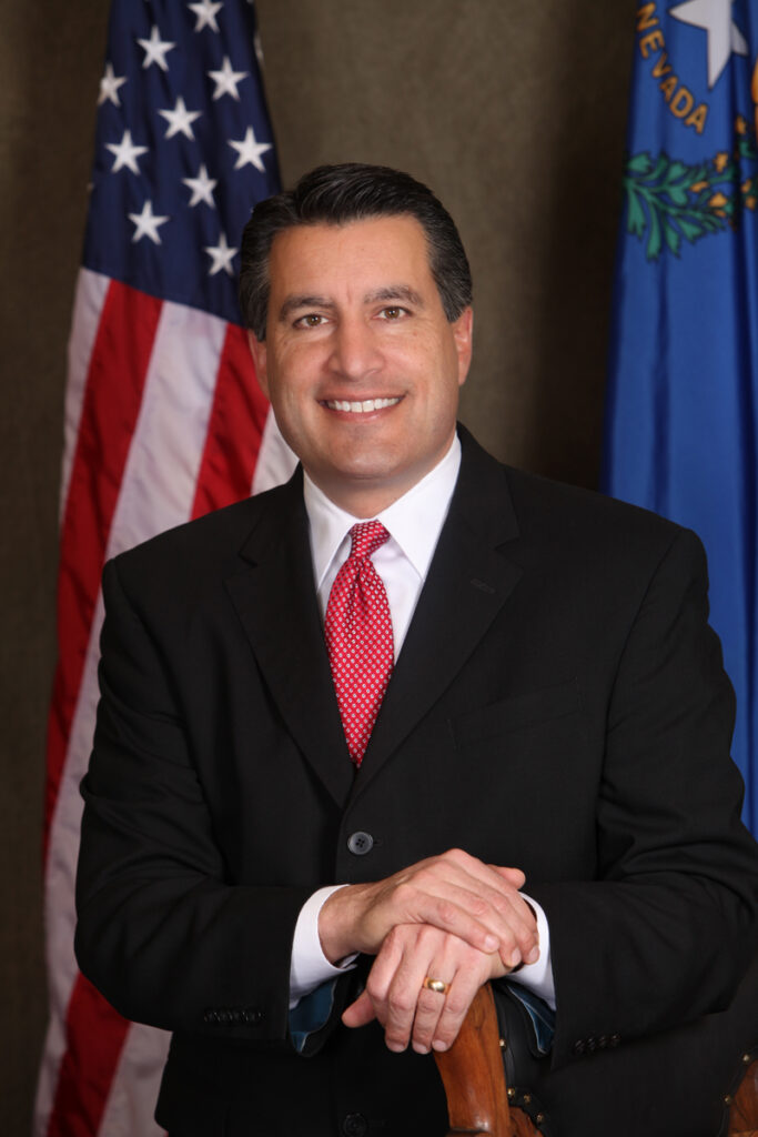Governor Brian Sandoval. /Courtesy • nv.gov