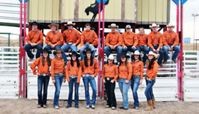 The Humboldt County Rodeo Team. /Courtesy • Winnada