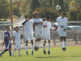 Game ends in tie for boy’s soccer