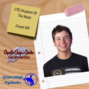 Student of the Week Grant Hill