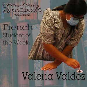 Student of the Week: Valeria Valdez Rios