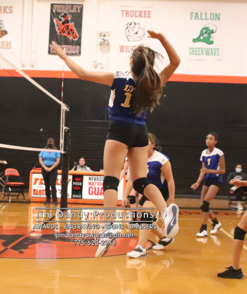 Frosh volleyball finished season 94 Lowry High