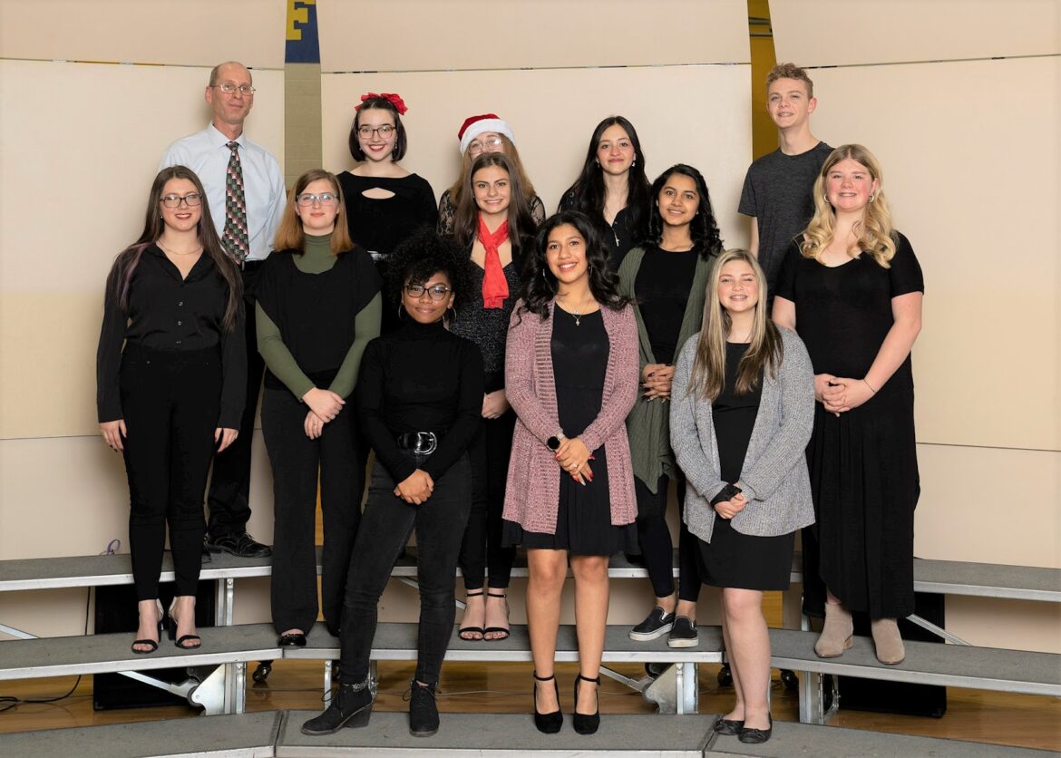 Students display talent through Honor Choir