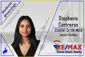 Stephanie Contreras is Social Studies Student of the Week