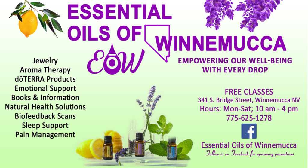Essential Oils of Winnemucca