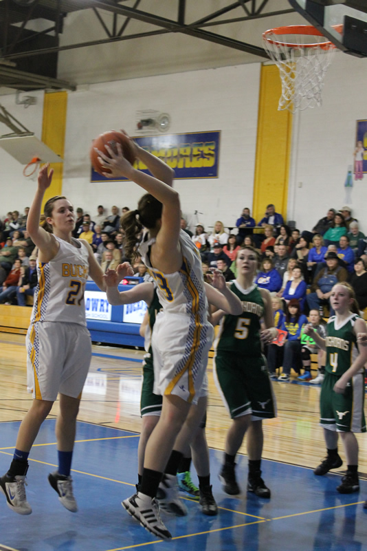 Varsity girls wrap up Winterfest with win over Battle Mountain