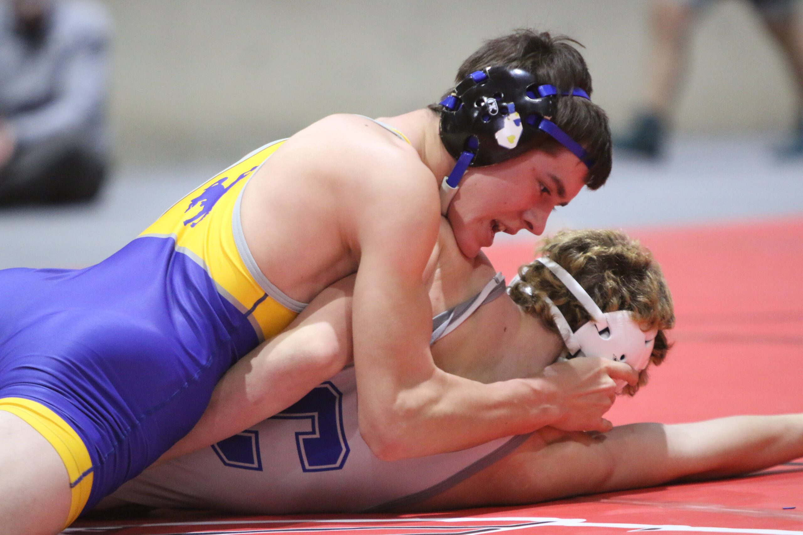 Wrestling finishes 3rd at state; Harber wins title at 157