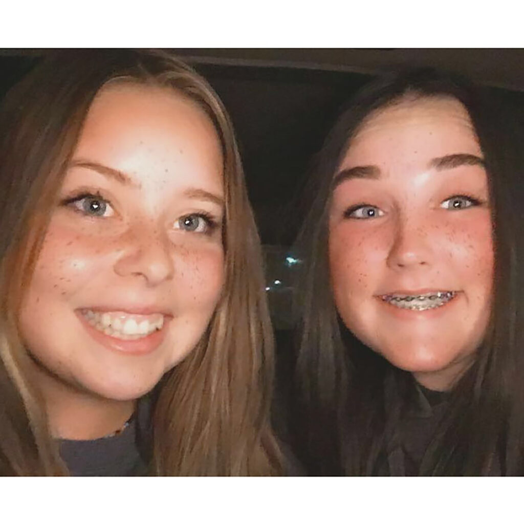 Charissa Kramer and Jacey Elordi pose and smile for a selfie together towards the beginning of their friendship./ Courtesy • Charissa Kramer