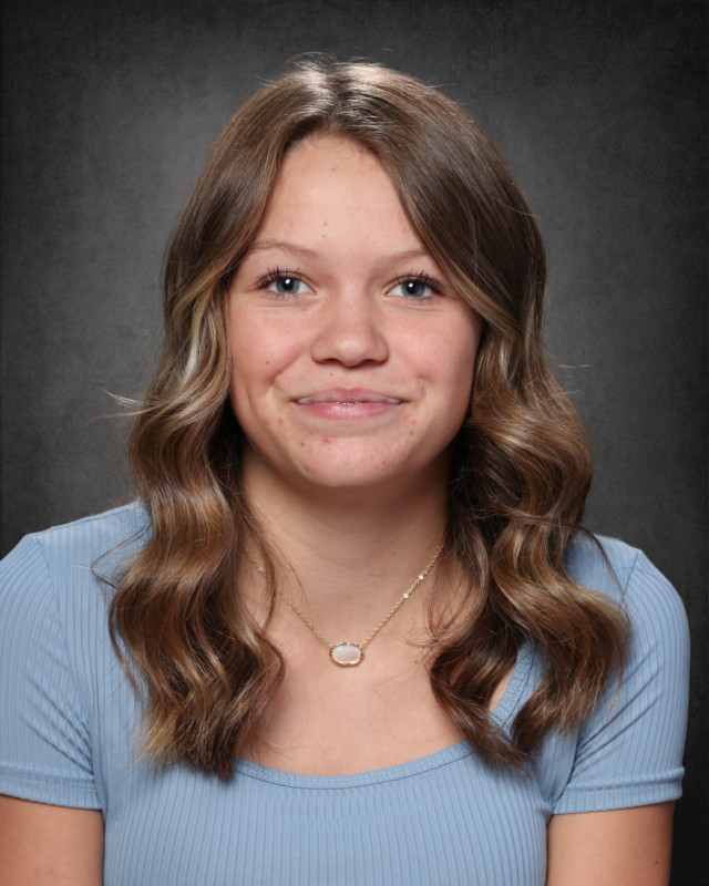 Raegan Terry, chosen for Physical Education Student of the Week