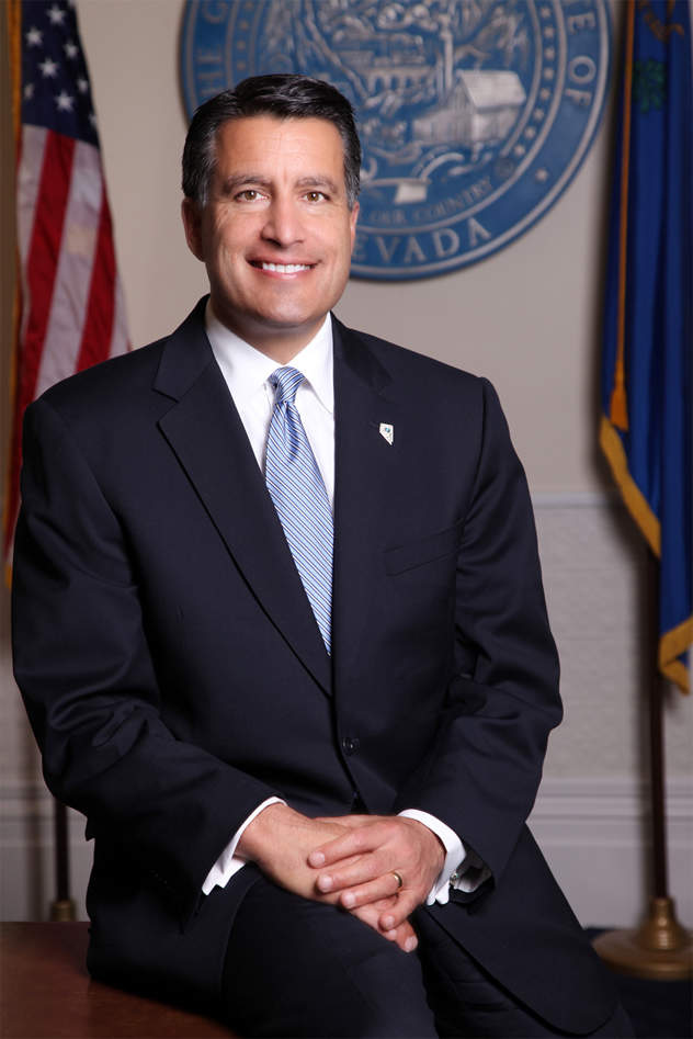 Governor Brian Sandoval. /Courtesy • gov.nv.gov