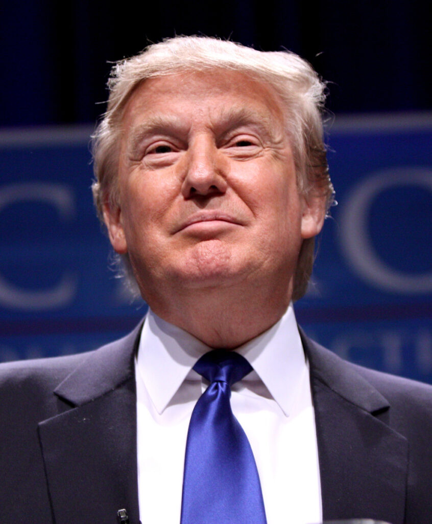 Donald Trump speaking at CPAC. /Courtesy • Gage Skidmore via wikimedia.org