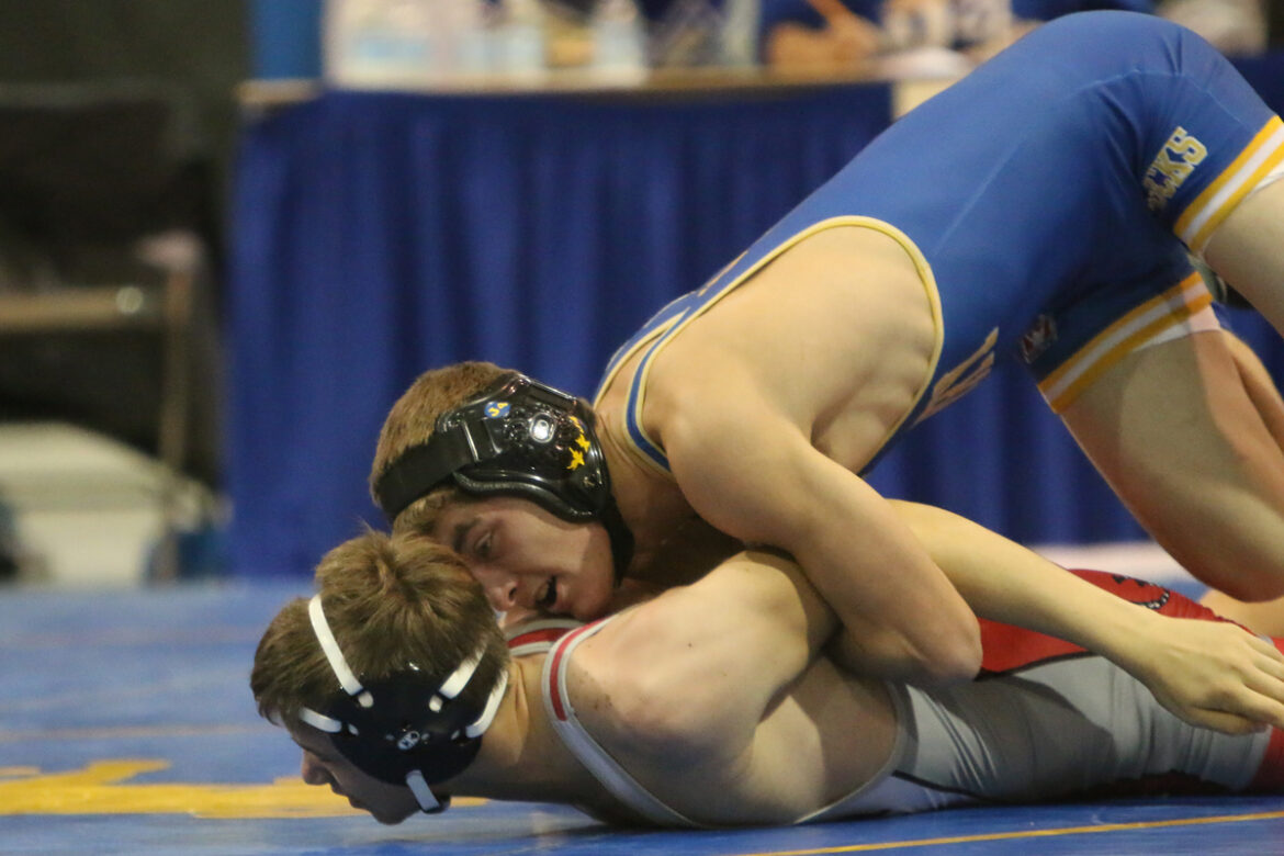 Lowry wrestling finishes 14th in Sparks Invitational