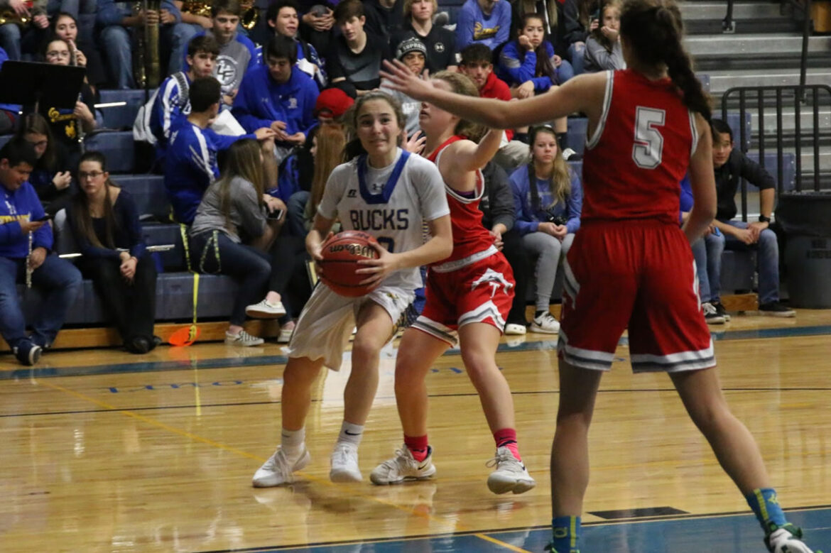 Girls varsity basketball suffers loss against Fallon