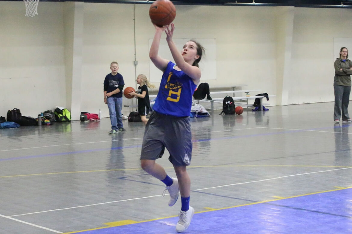 The girls’ JV basketball team battled their way to victory against Truckee and Sparks