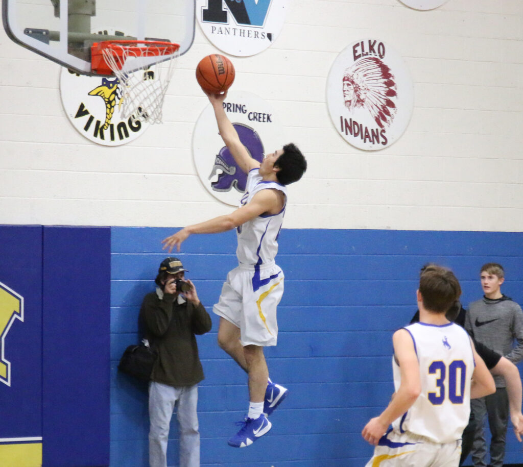 Anthony Hemp adds to the Bucks' lead./Clarissa Olson • The Brand