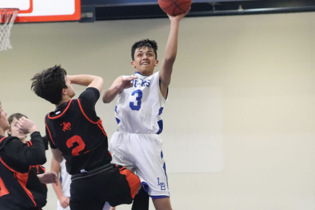 Iysis Arriola goes for a lay up ./ Ron Espinola • The Brand