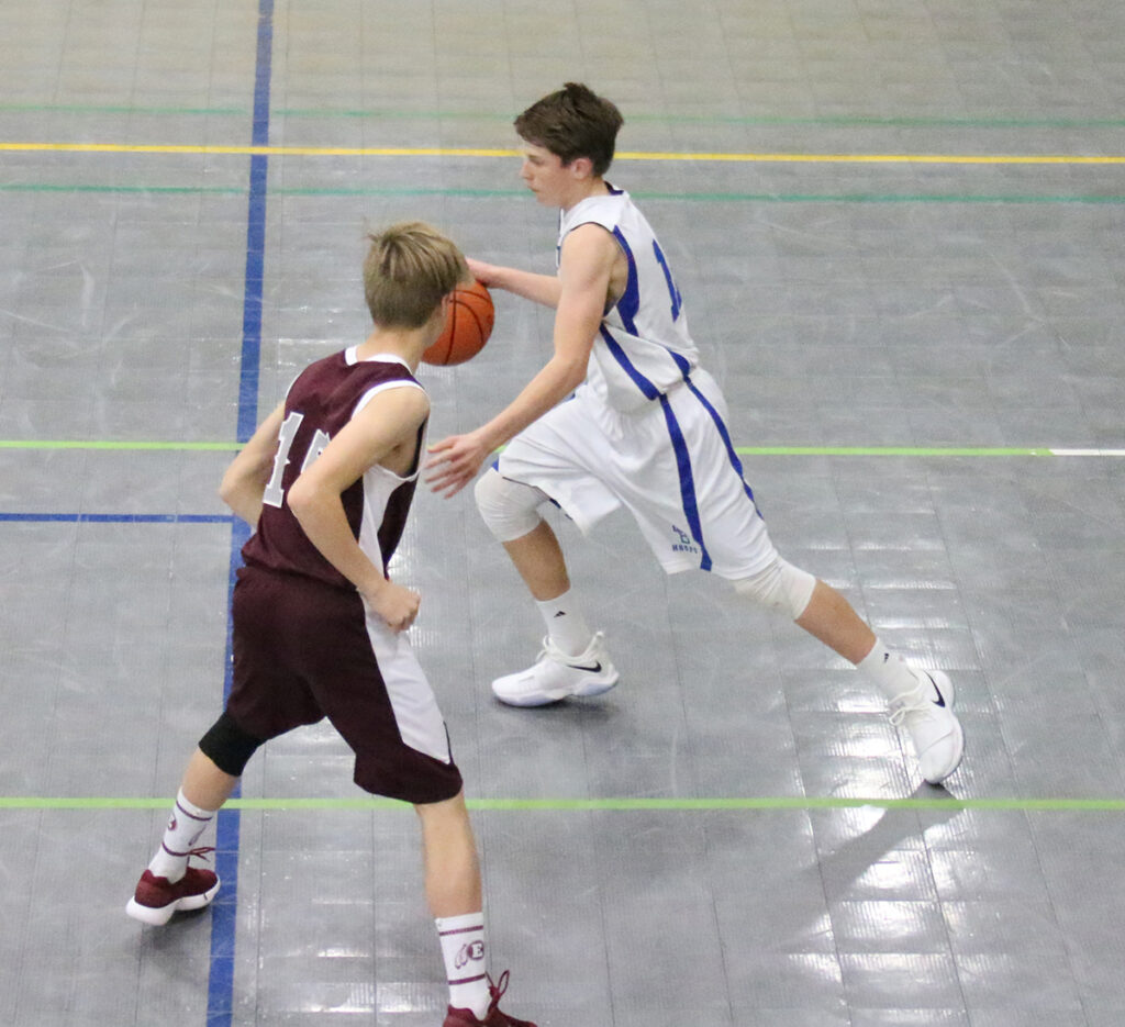 Anthony Gildone drives passed a defender/Samm Sharp• The Brand