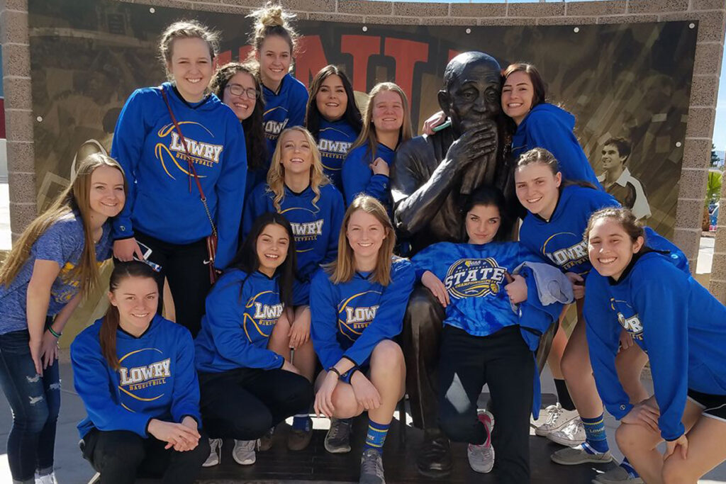 Las Vegas. /Courtesy • Lowry  Basketball via Facebook