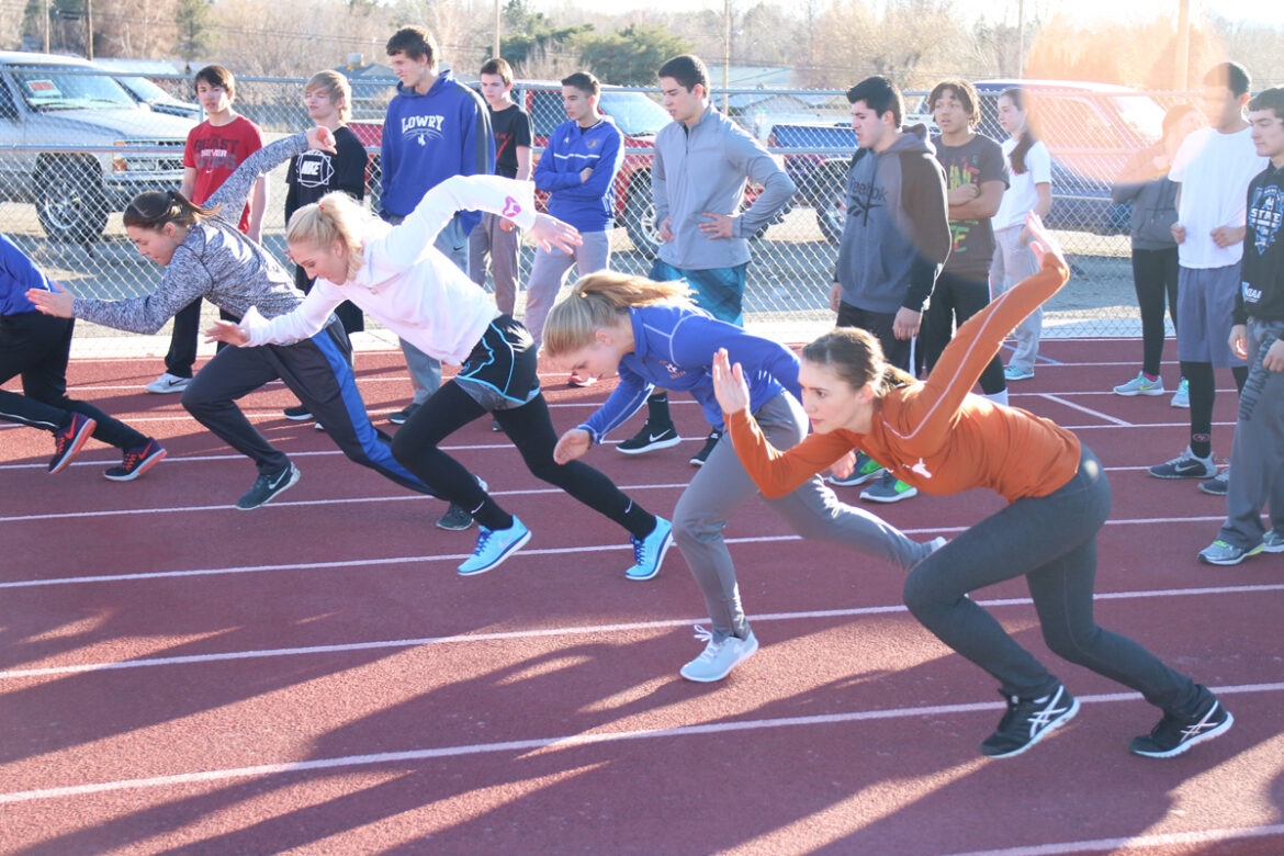 New coach, Grant Beatty, looking forward to great track season