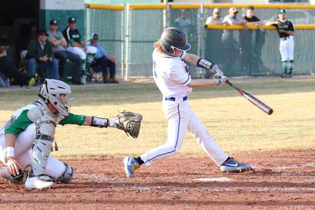 Brooks Bergenheier in the Buck's win over Fallon./Ron Espinola • The Brand