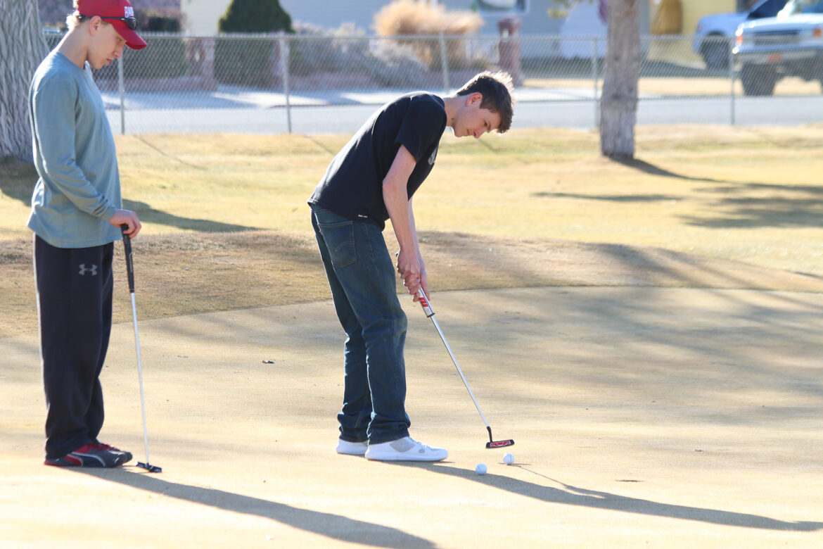 Boys golf is in full swing