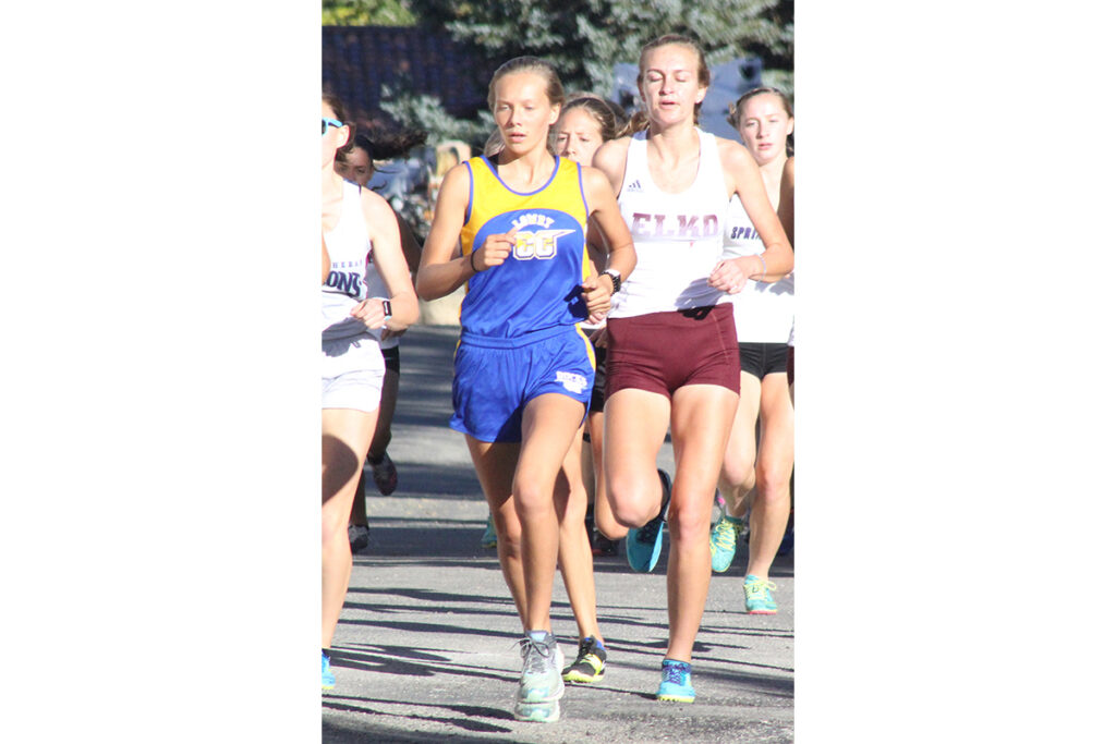 Rebecca Kuskie in the lead./Riley Sakurada • The Brand