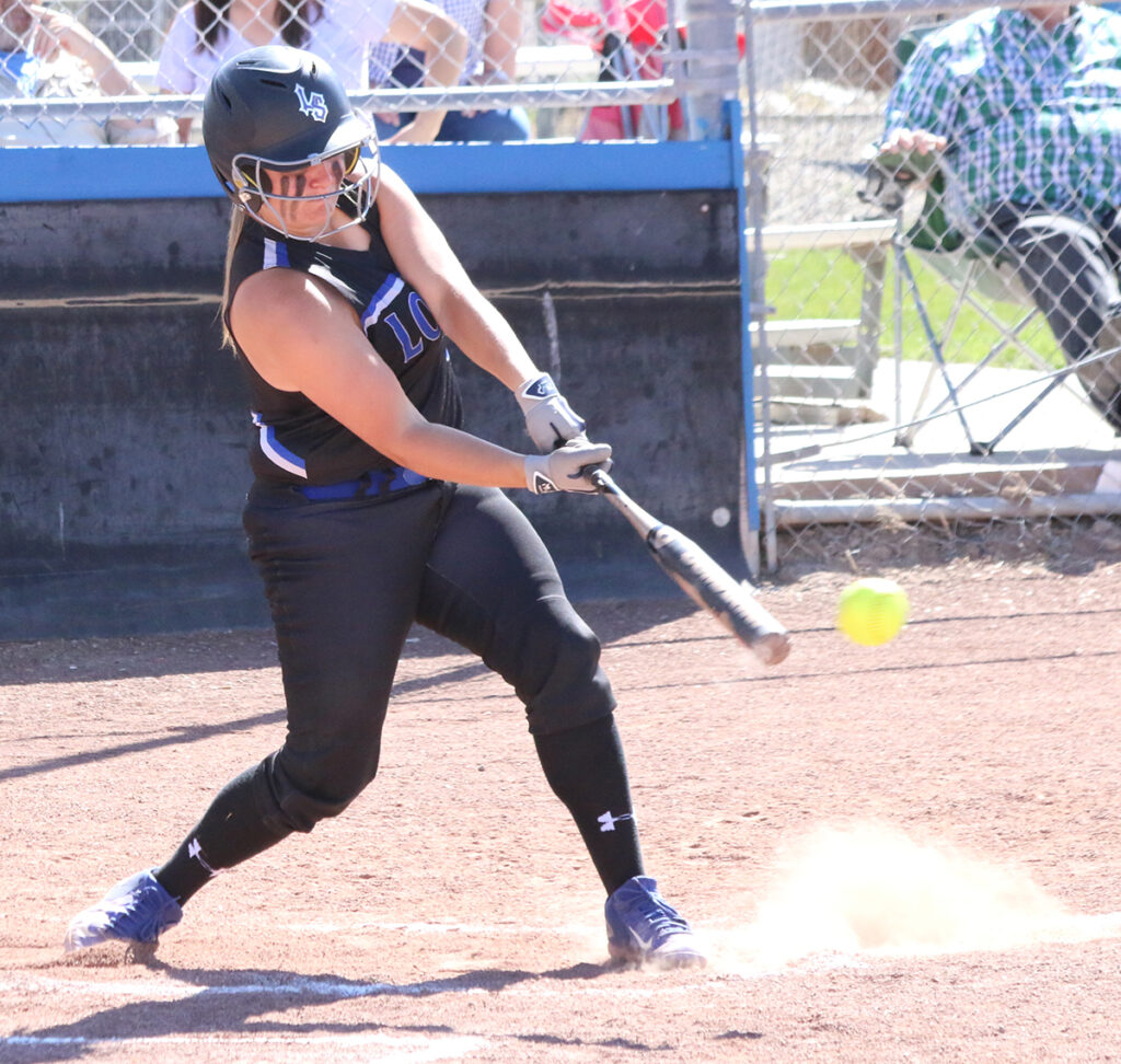 Alyssa Kuskie with another hit./Ron Espinola • The Brand