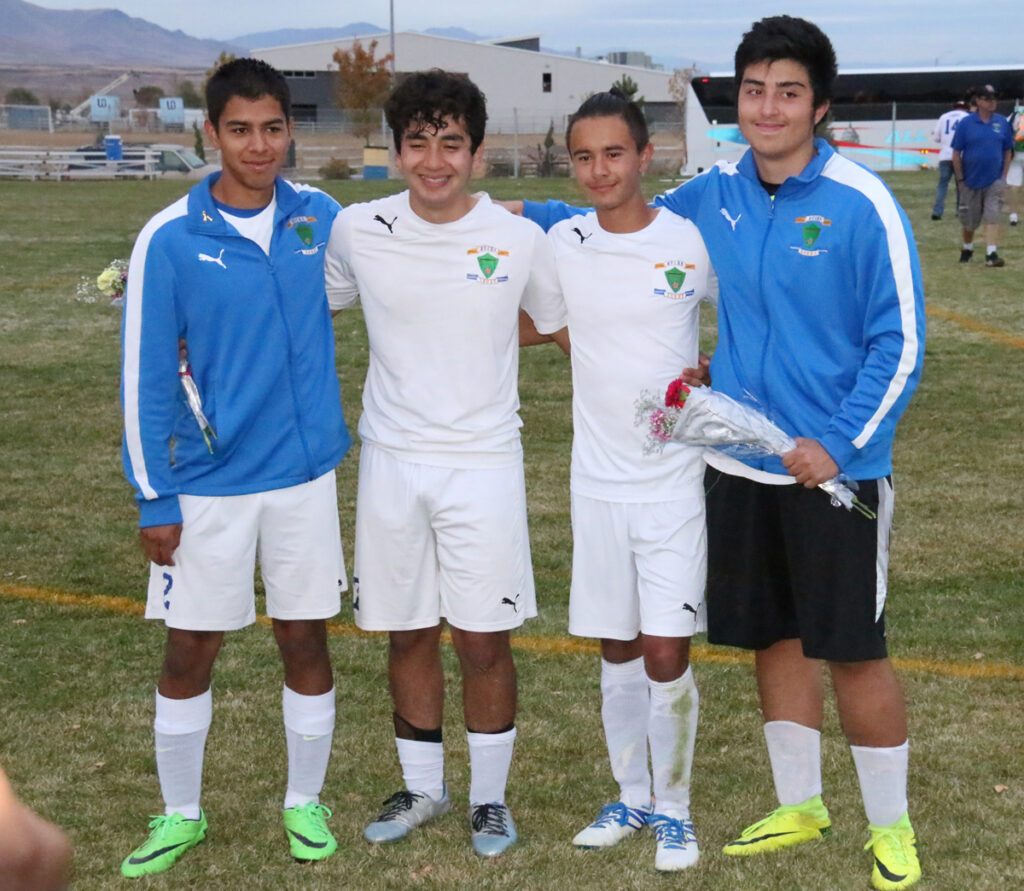 Roberto Rodriguez, Ariel Gonzalez, Nico Espinola and Christian Collazo./Dylan Kalkoske • The Brand