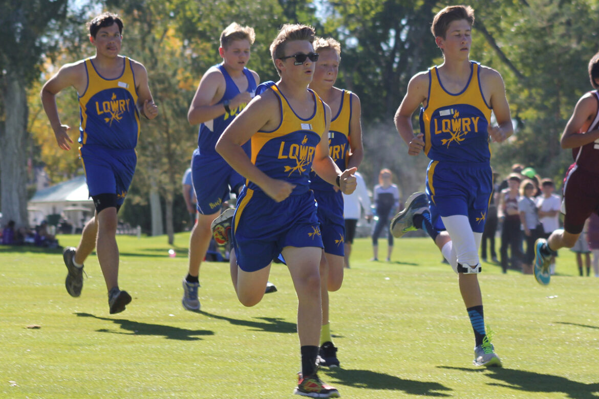 Lowry XC posts PRs at home meet
