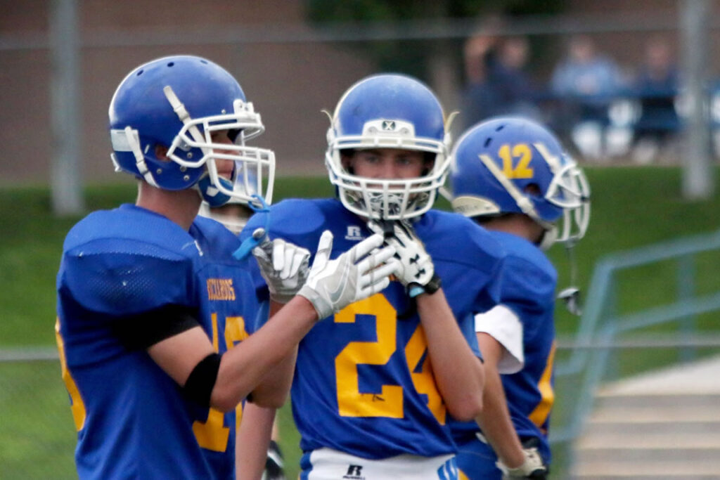 Jeremiah Grasmick prepares to lineup./Bree Dunckhorst • Lowry Digital Media