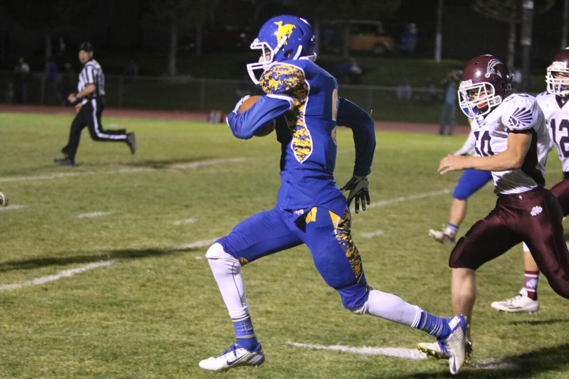 Varsity football loses final game of the year to Fallon