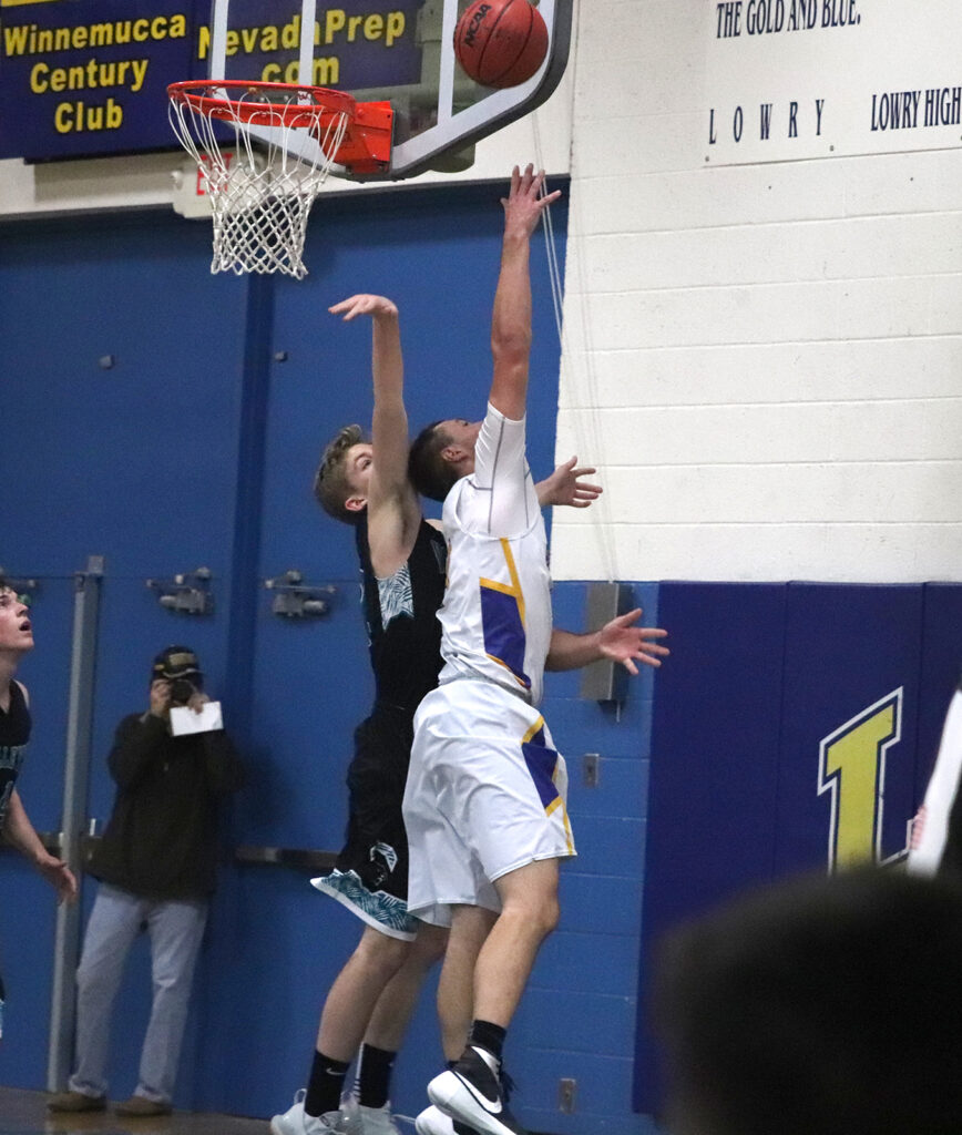 Kobe Stoker puts up a shot./Mackie Grady • The Brand