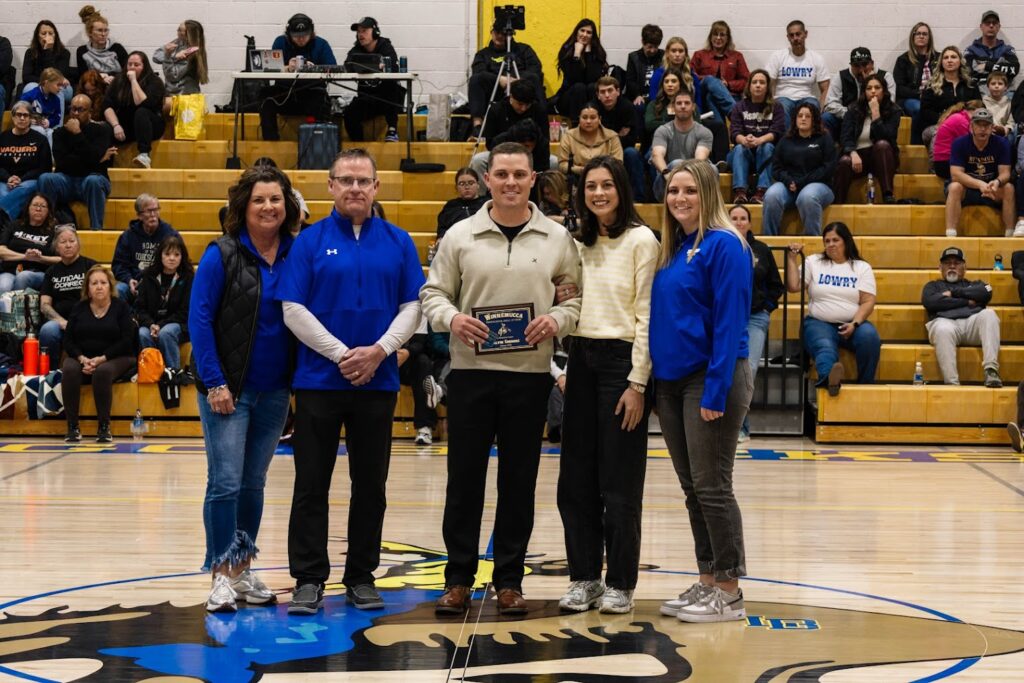 Calvin Connors and his family at the Hall of Fame Induction on January 23, 2026./Megan Maga