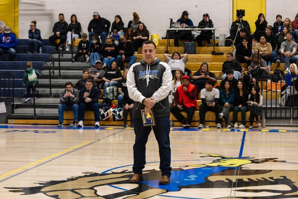 Michael Larragueta at the Hall of Fame Induction on January 23, 2026./Megan Maga