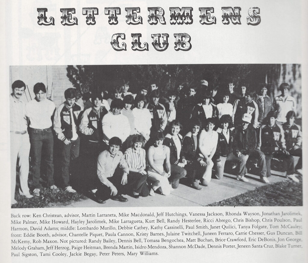 1985-1986 Larragueta Mike Hall of Fame