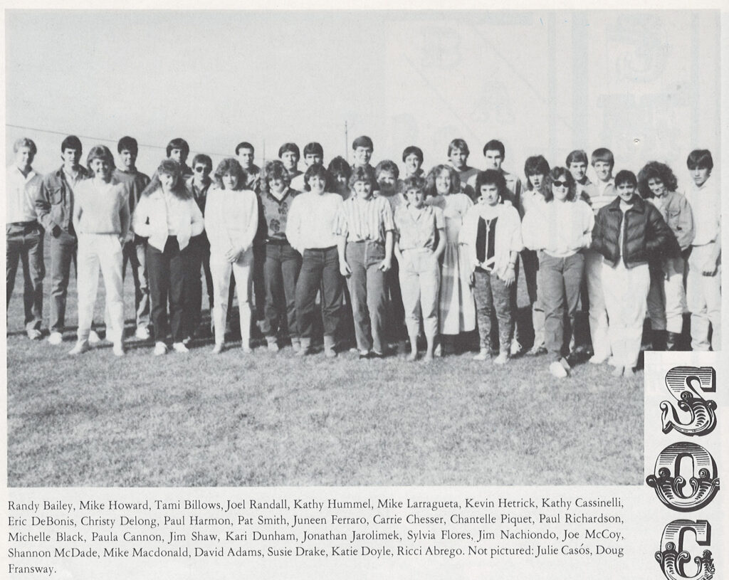 1985-1986 Larragueta Mike Hall of Fame