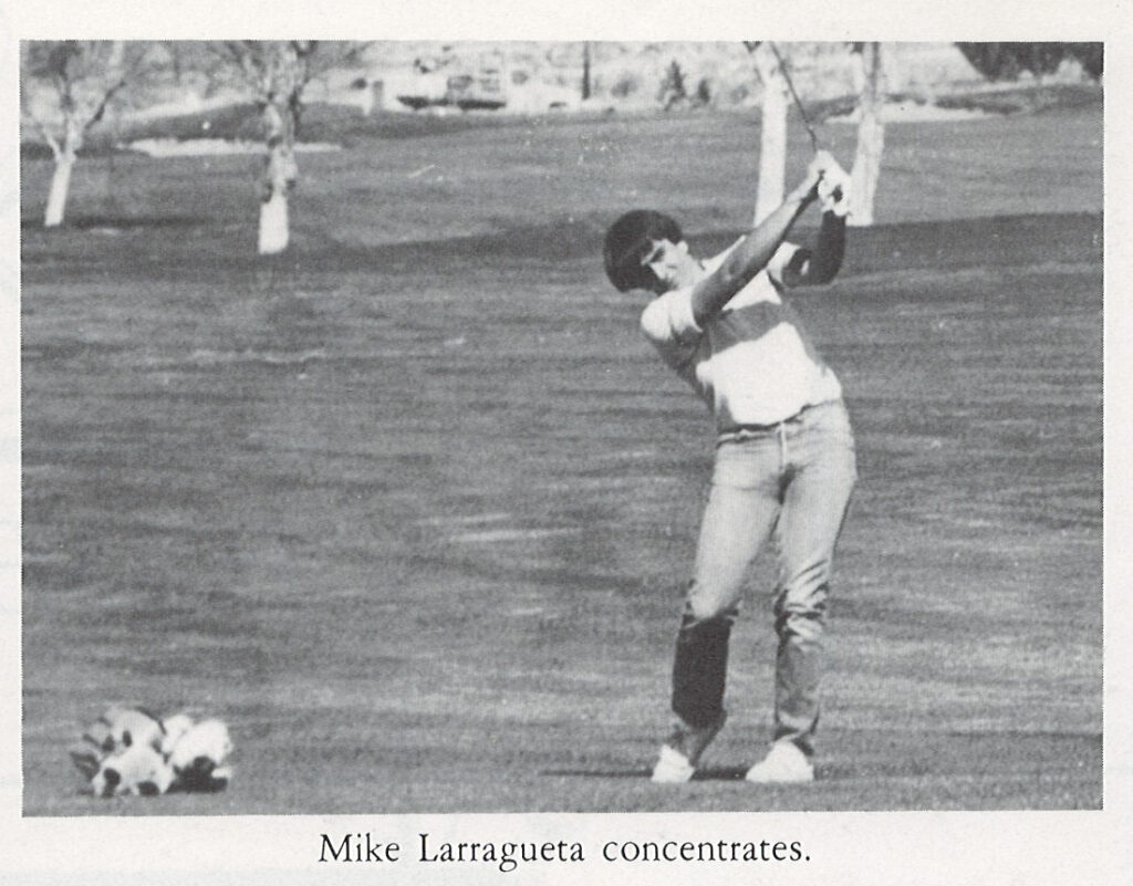 1985-1986 Larragueta Mike Hall of Fame